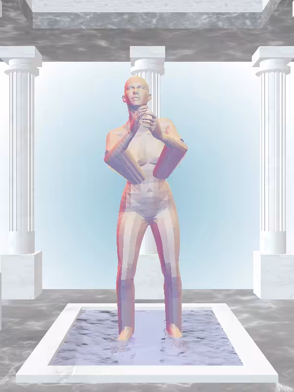 HeavenComputer: The Fragmented Cheering Multichrome Haze Woman #1770