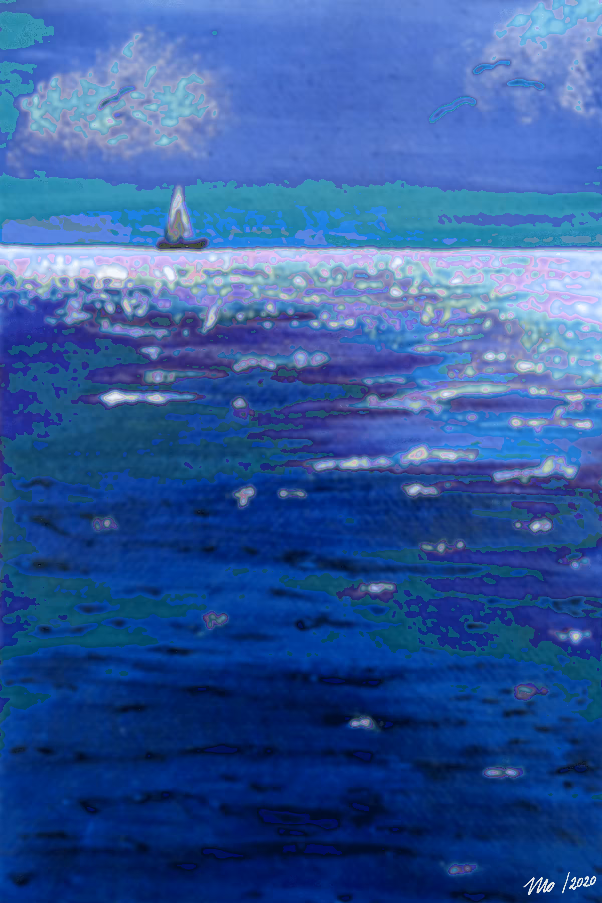 Vacation Mood - variation #9/15: emaille