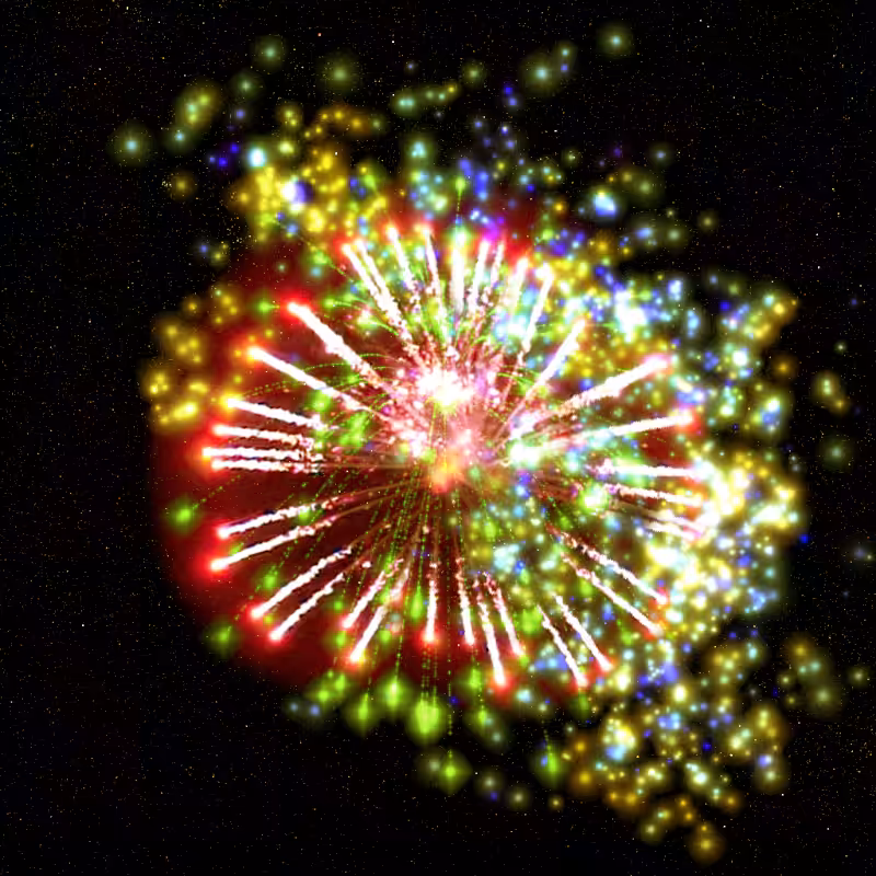 Crazy Fireworks #9