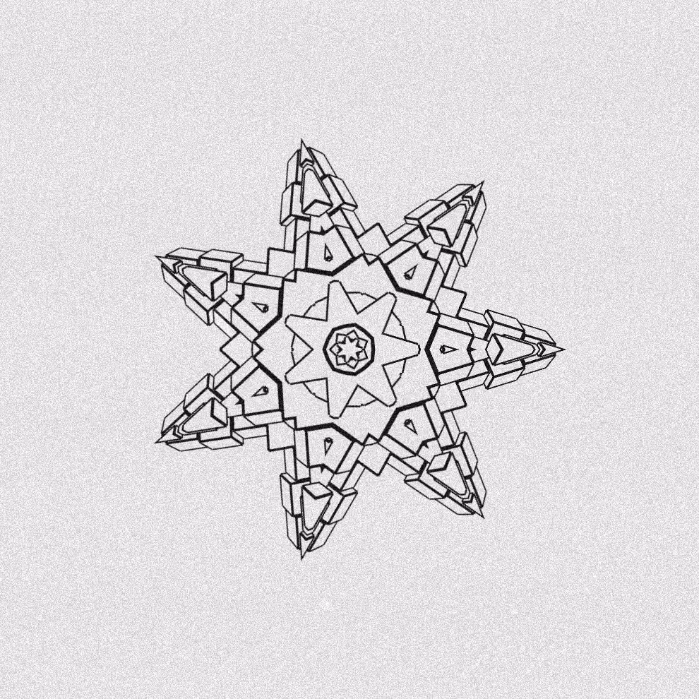 Monochrome Kaleido #309