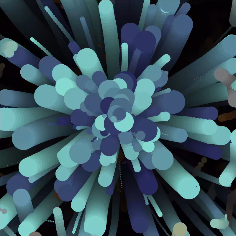 Instance Fractal Particles V1 #6