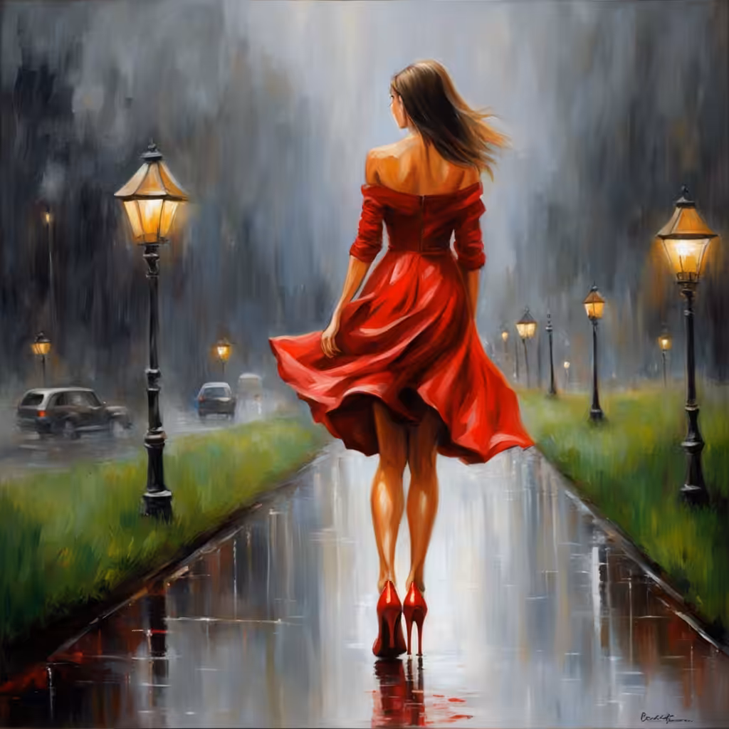 Walking in the Rain