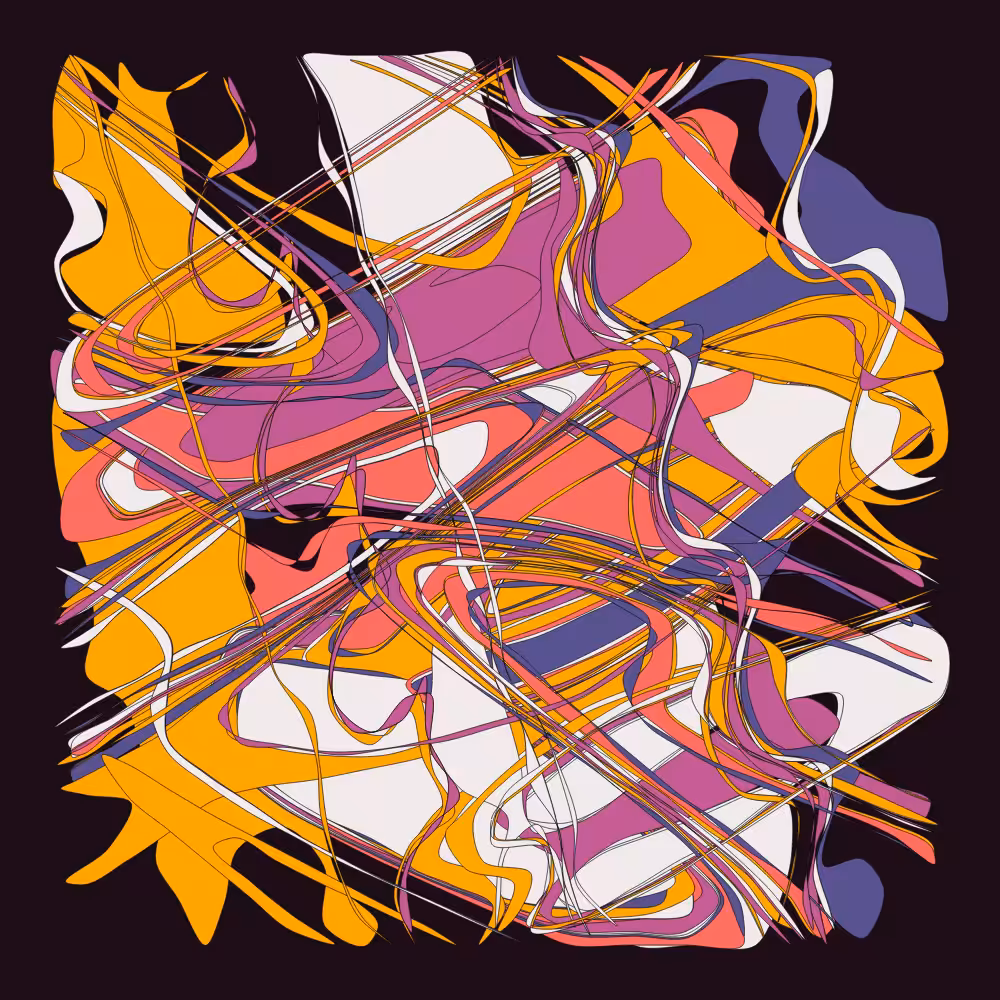 Geometric colorful shapes 3 #90