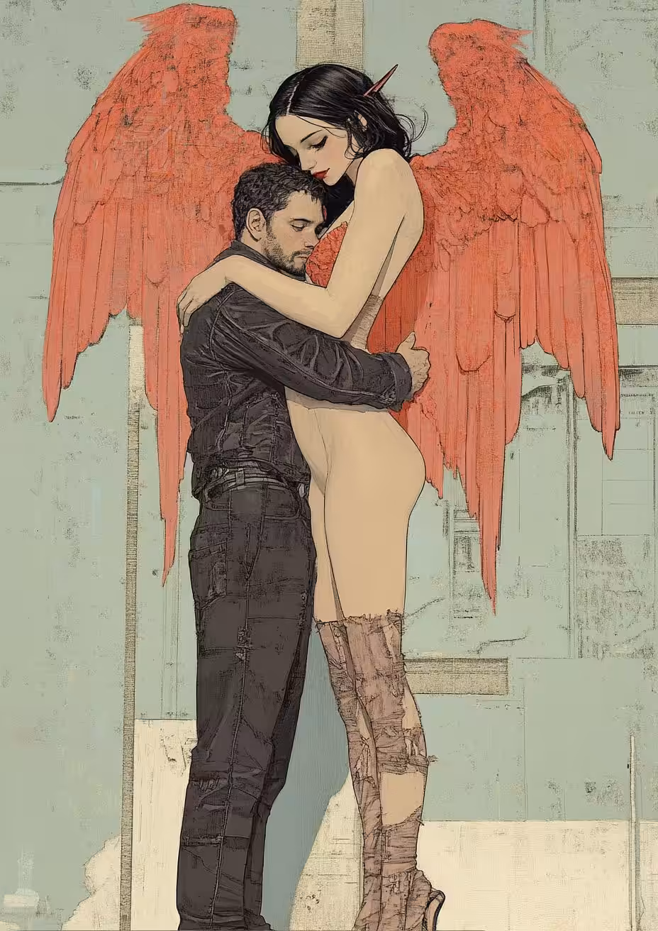 Burning in eroticism
