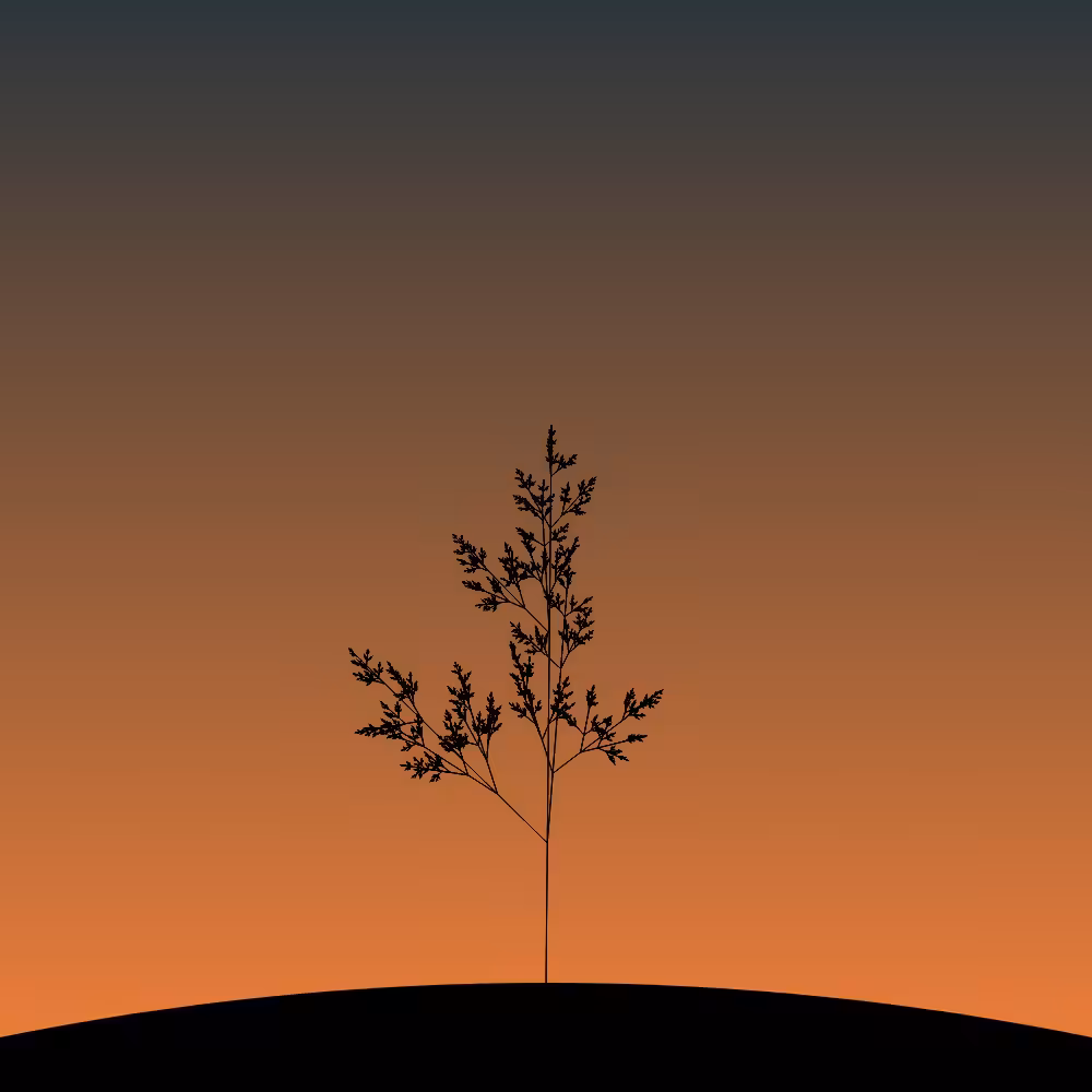 Fractal-Lsystem Tree #6