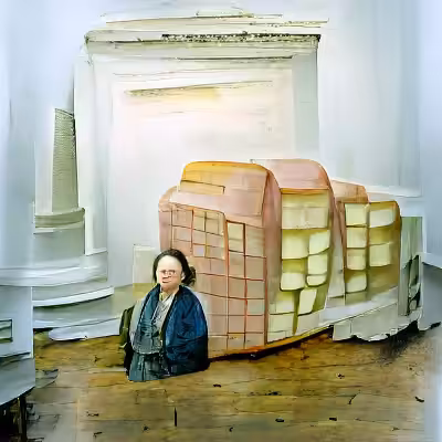 Portrait of Rachel Whiteread