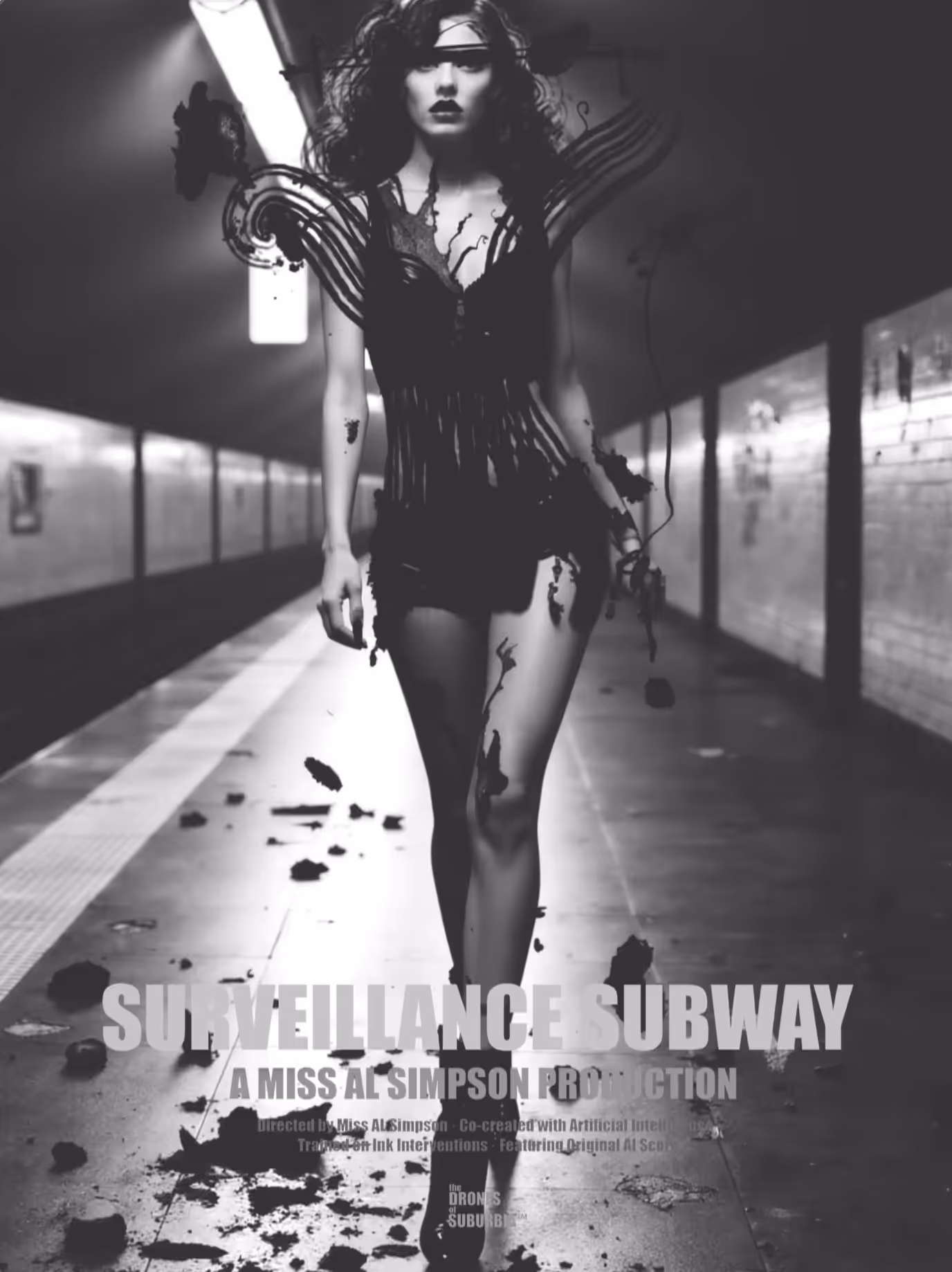 Surveillance Subway - Bill Poster