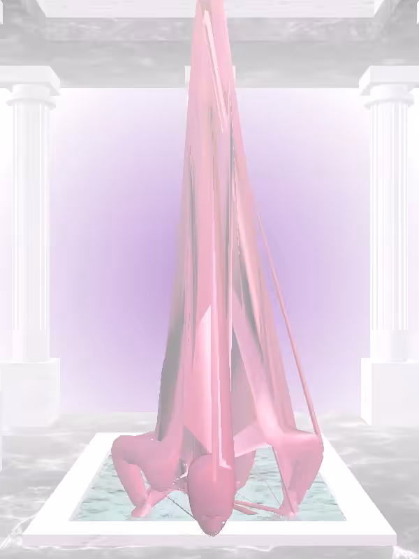 HeavenComputer: The Athletic Sharp Magenta Man #1184