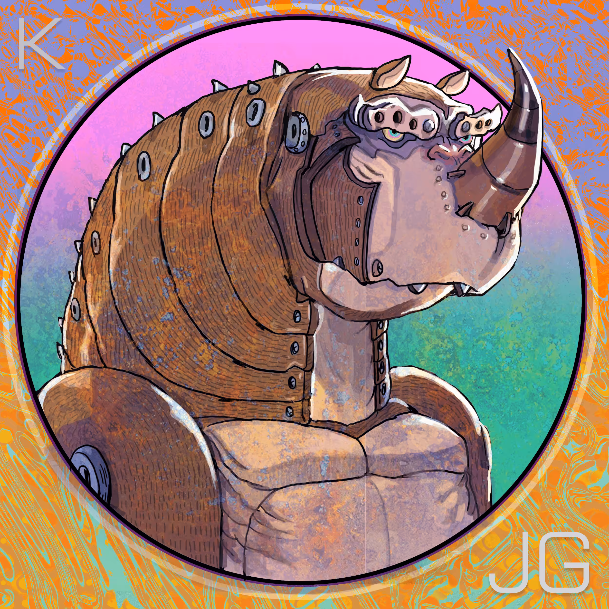 Kong Bot Coins No.30:Rhino Kong