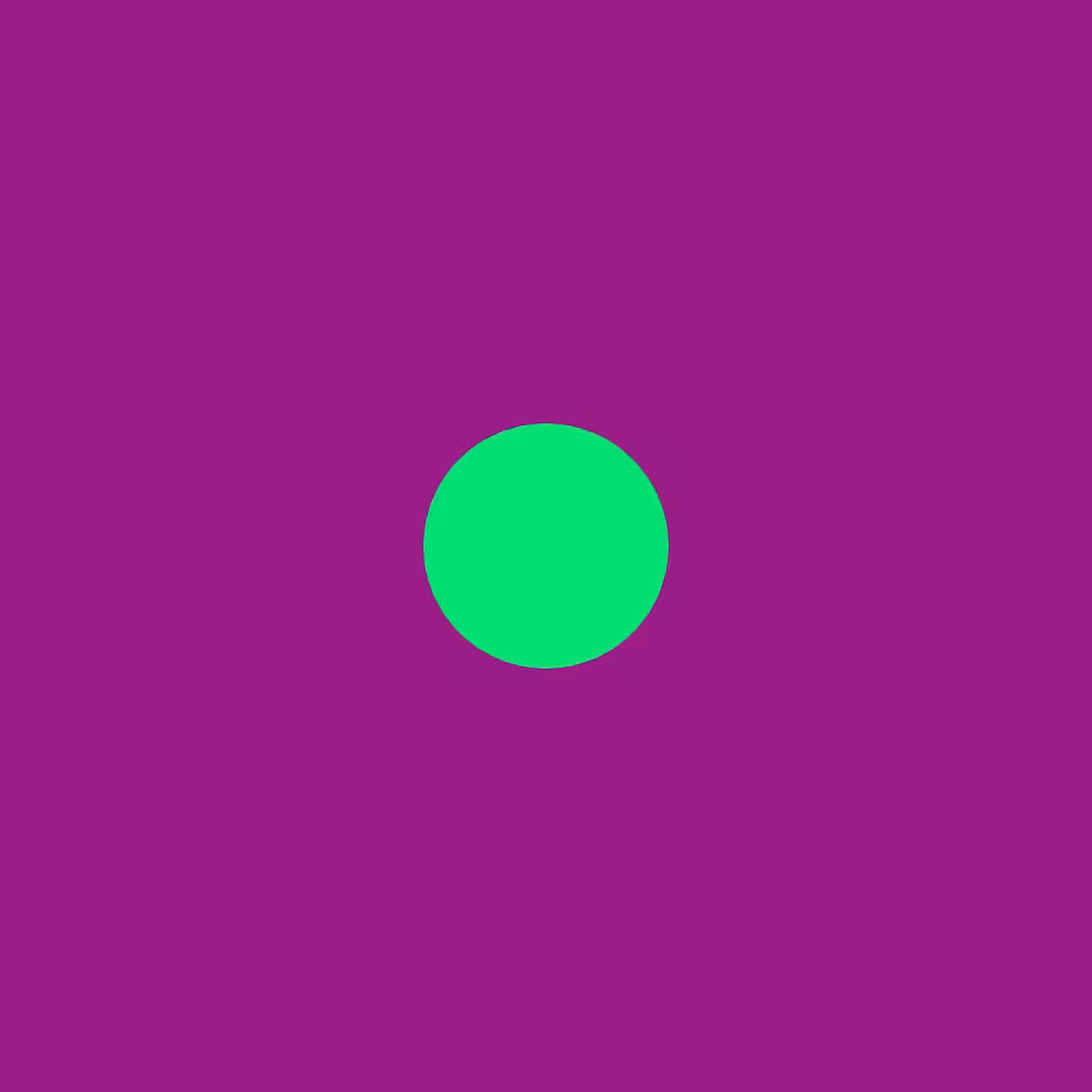 Generative Colored Dots #106