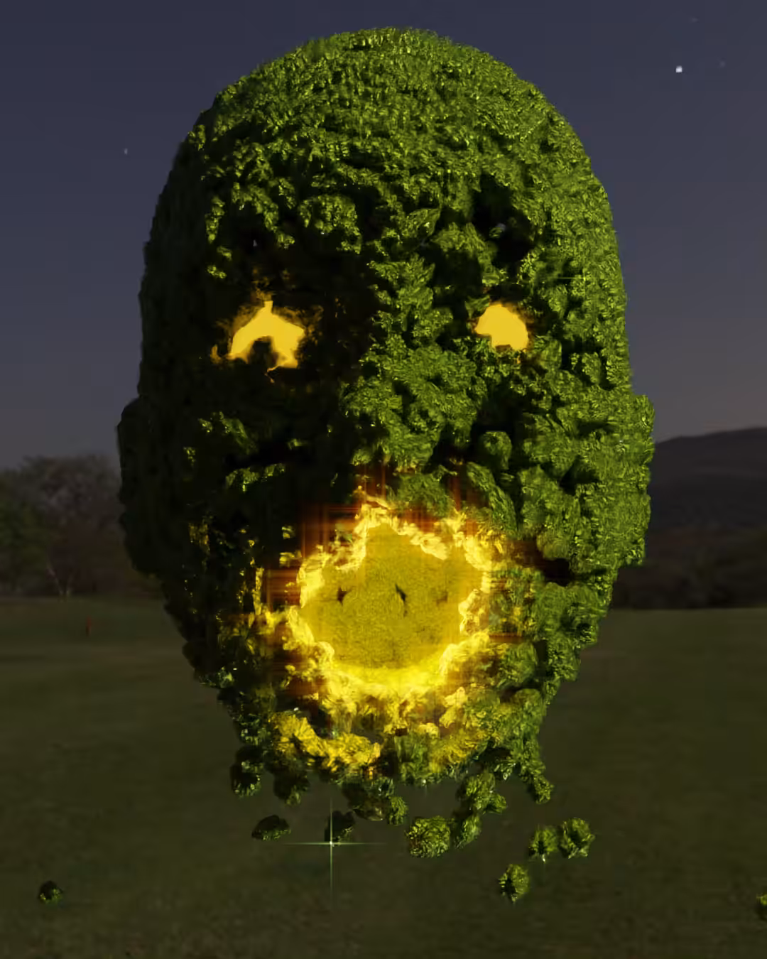 Screaming golem