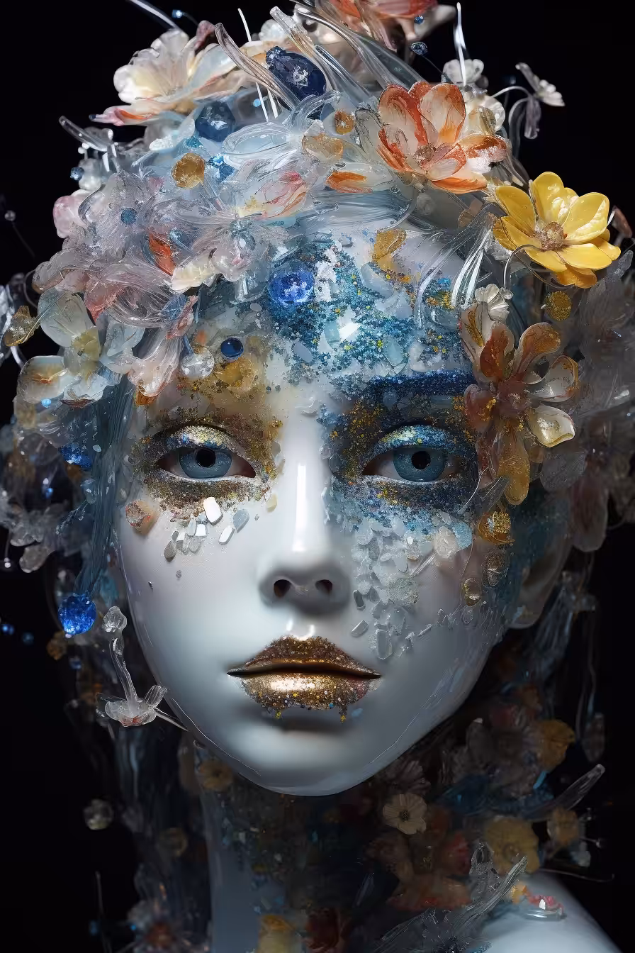 Enchanted Bloom: A Portrait of Seraphina