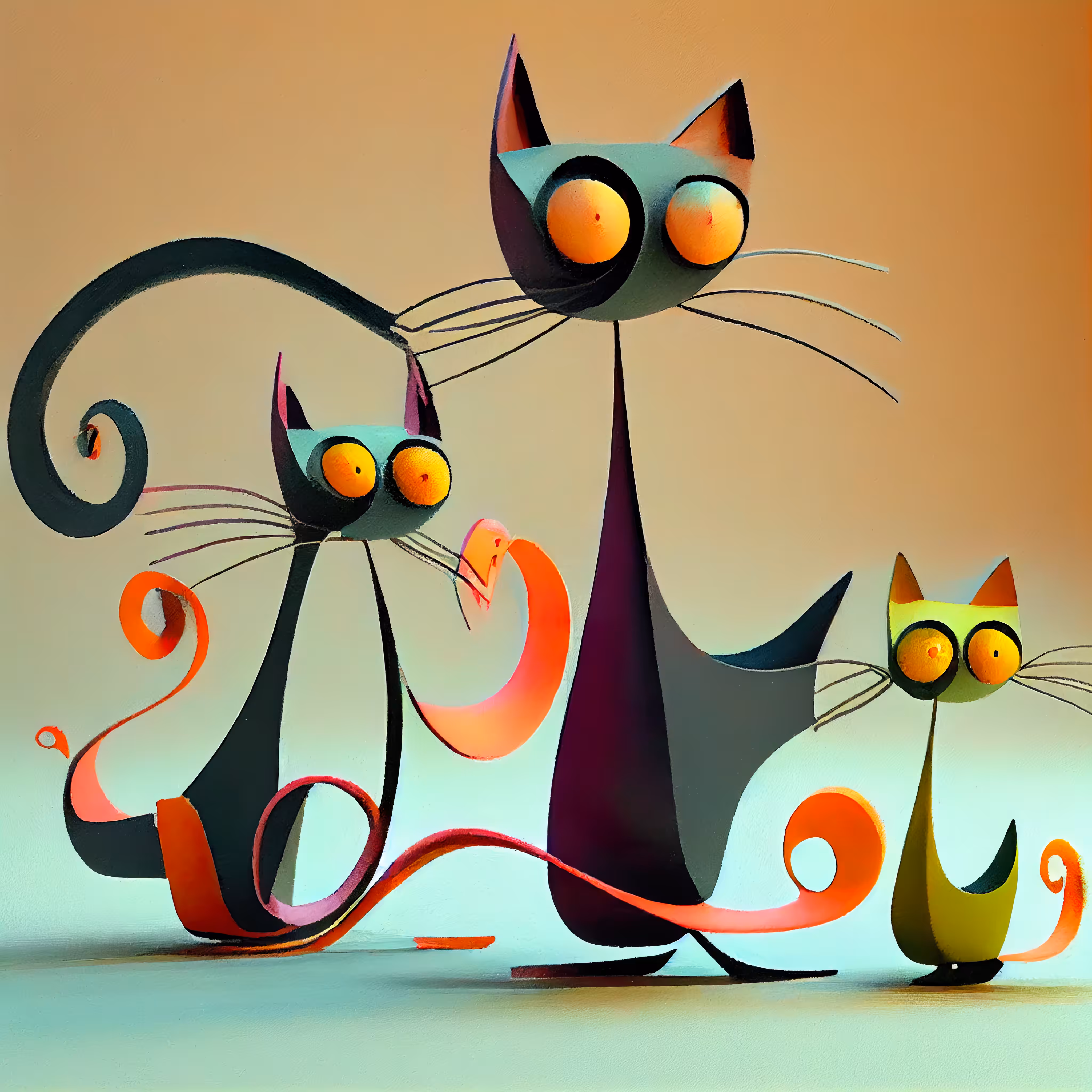 Abstract Cats 1