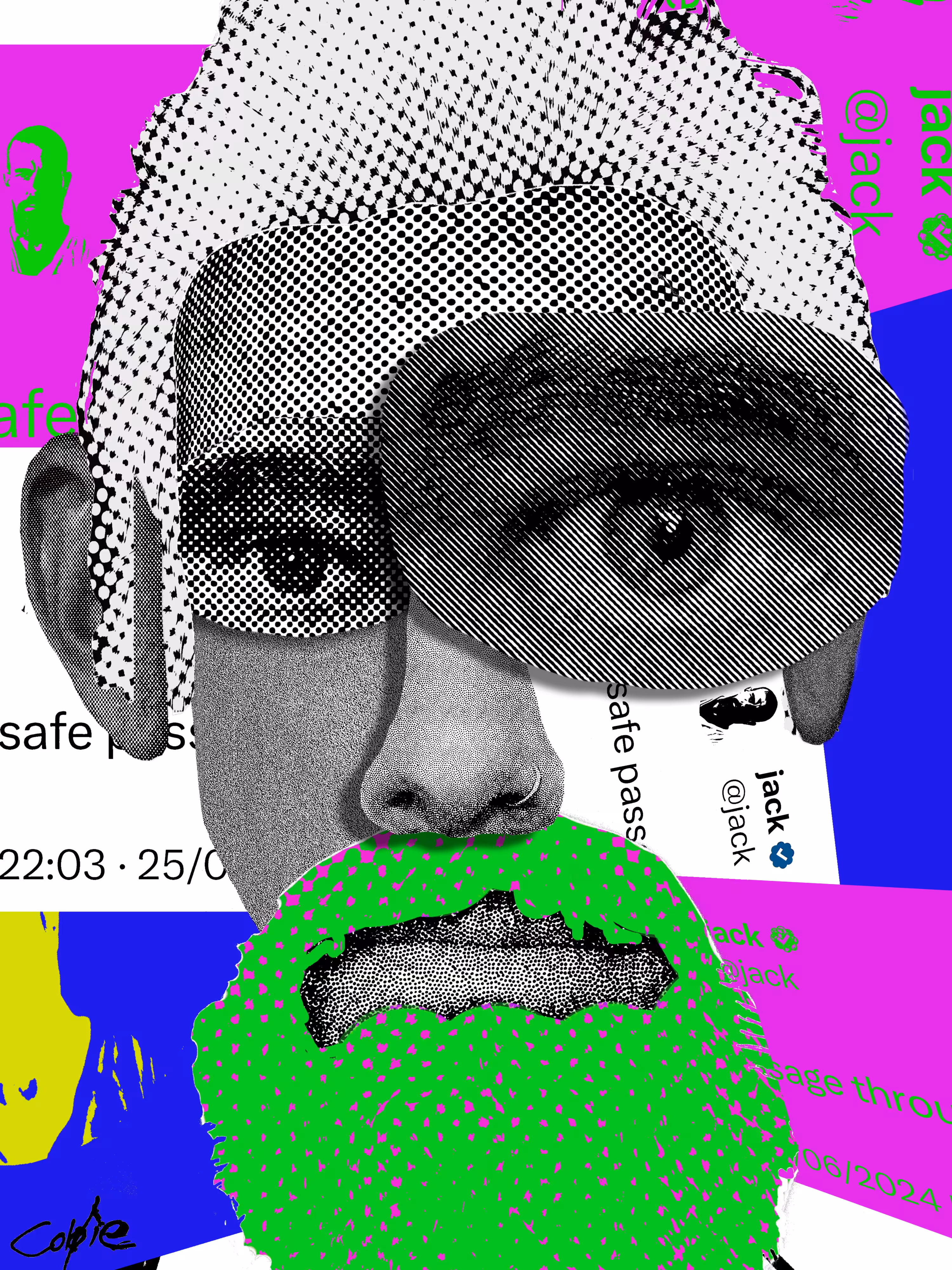 Jack Dorsey - Decentral Eyes - Safe Passage Variant - 12/240