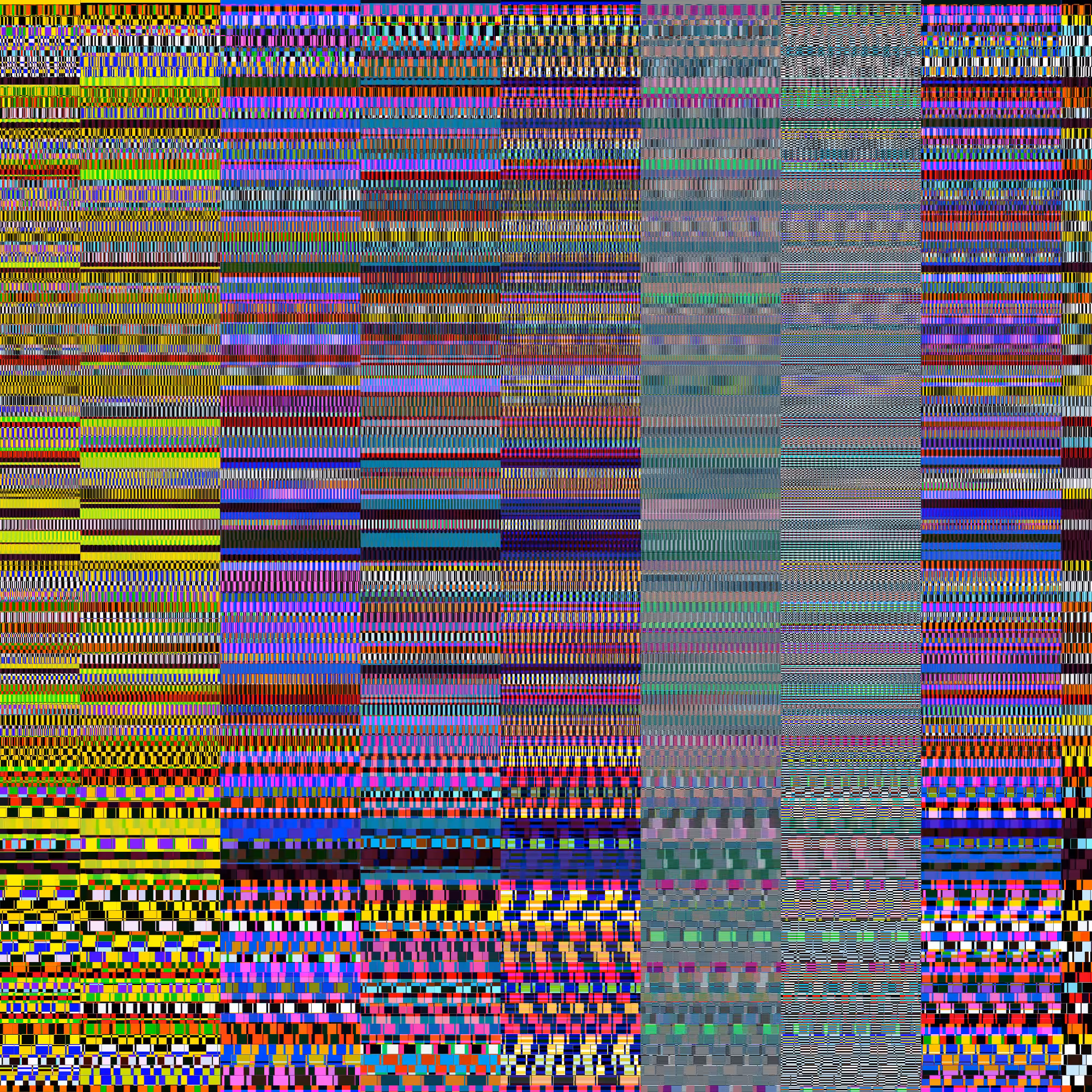 Glitchometry Stripes #49