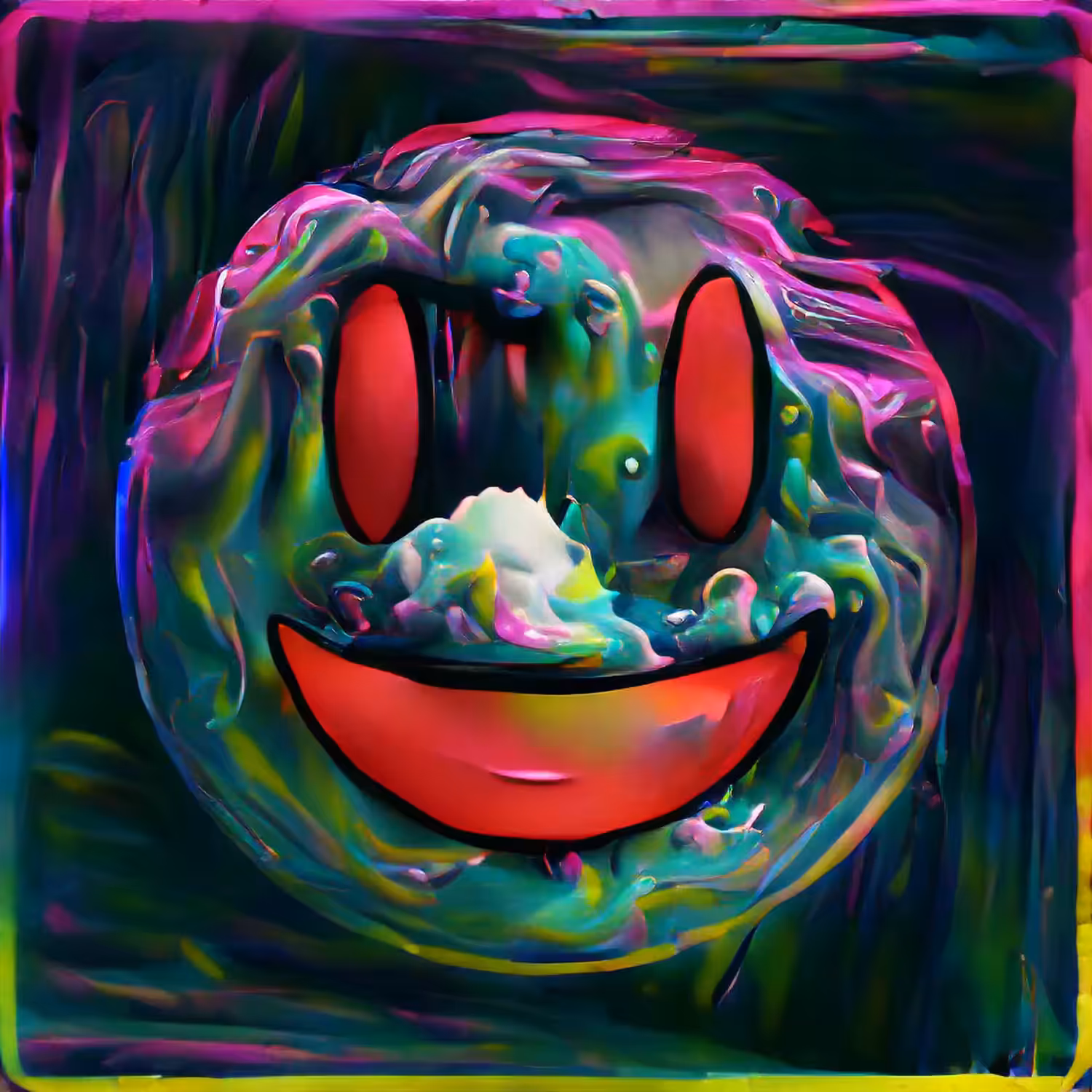 Rainbow Crackle