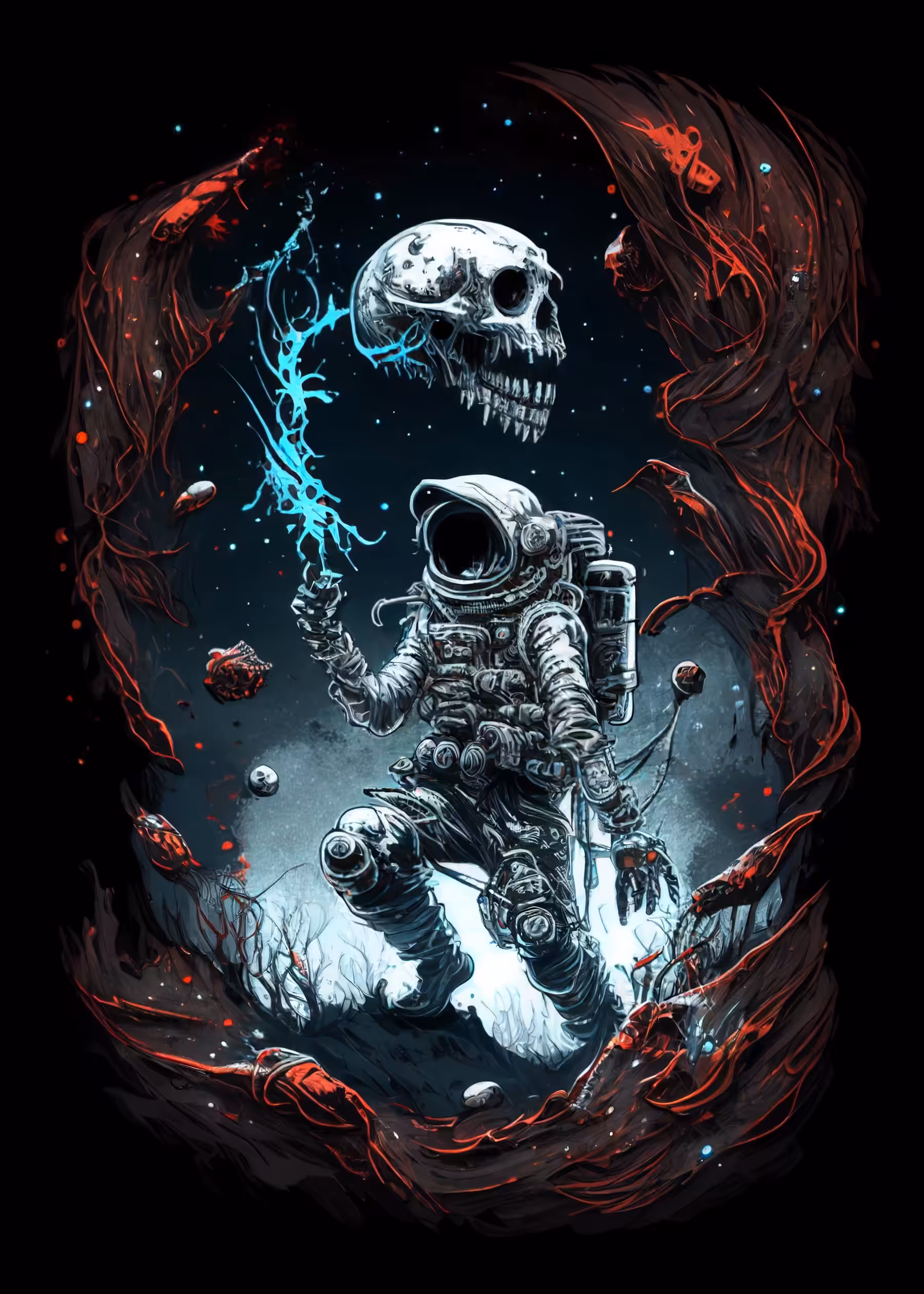 MELTER SKELTER💀 ( Tapestry Variant)