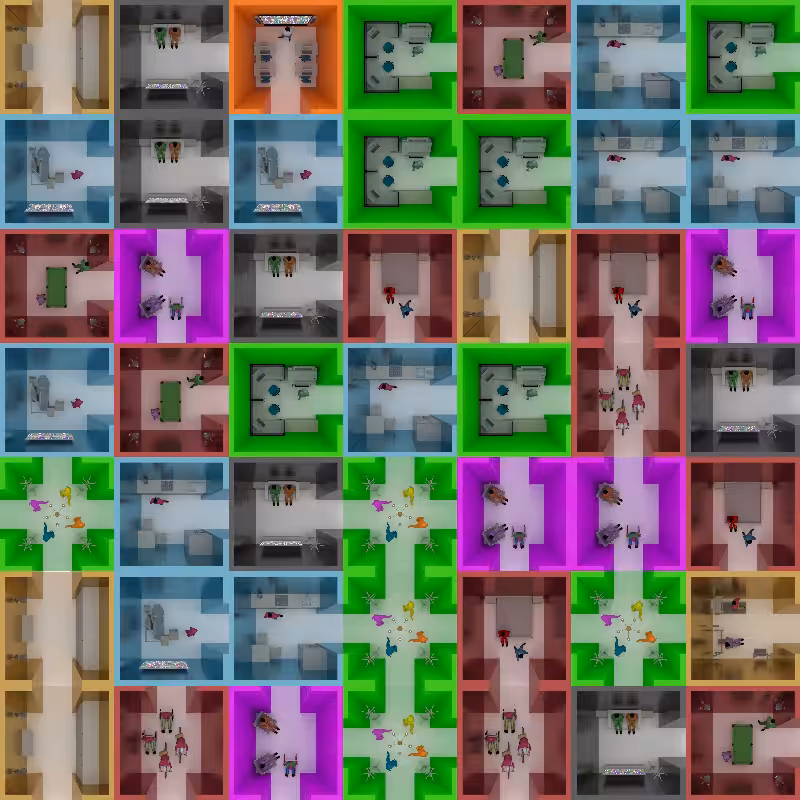 Harlequin block building 2.0 #8