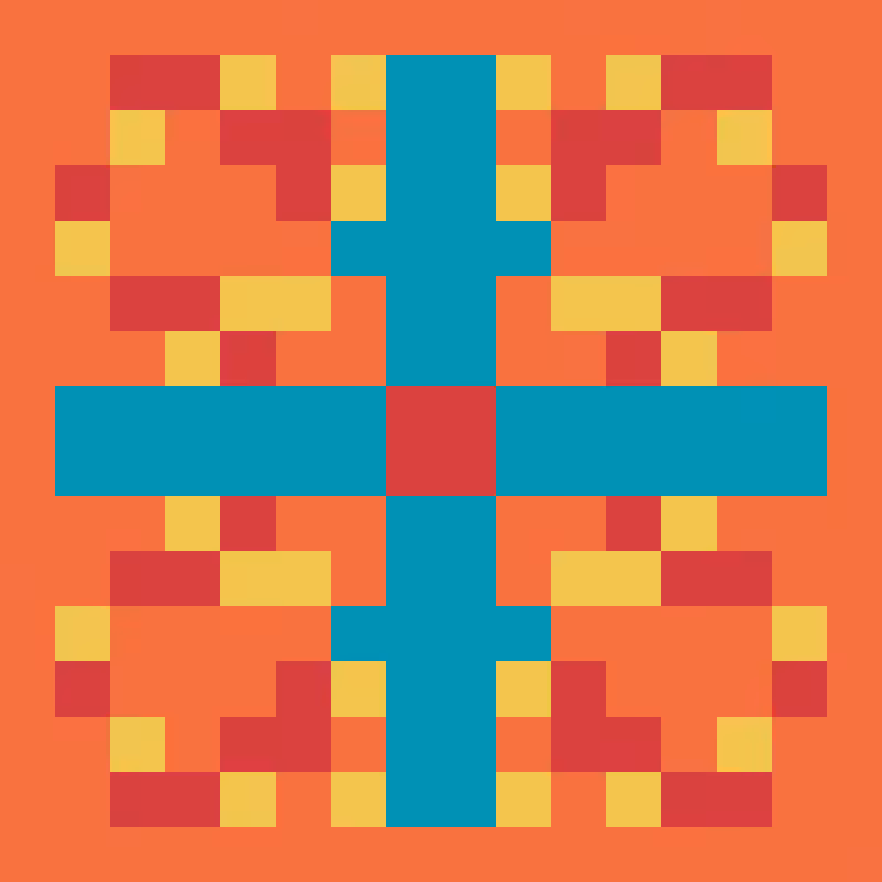 Pixel Mandala #12