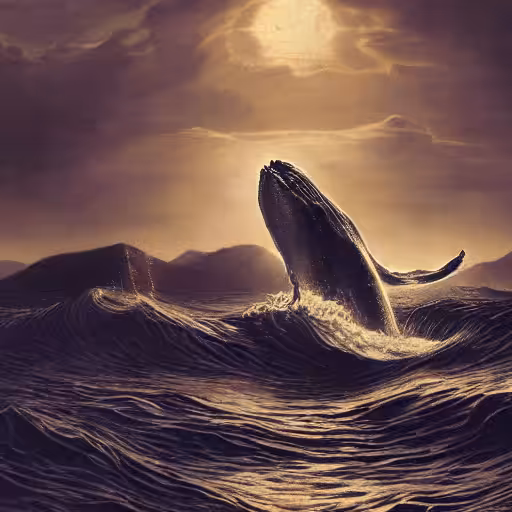 The playful whale