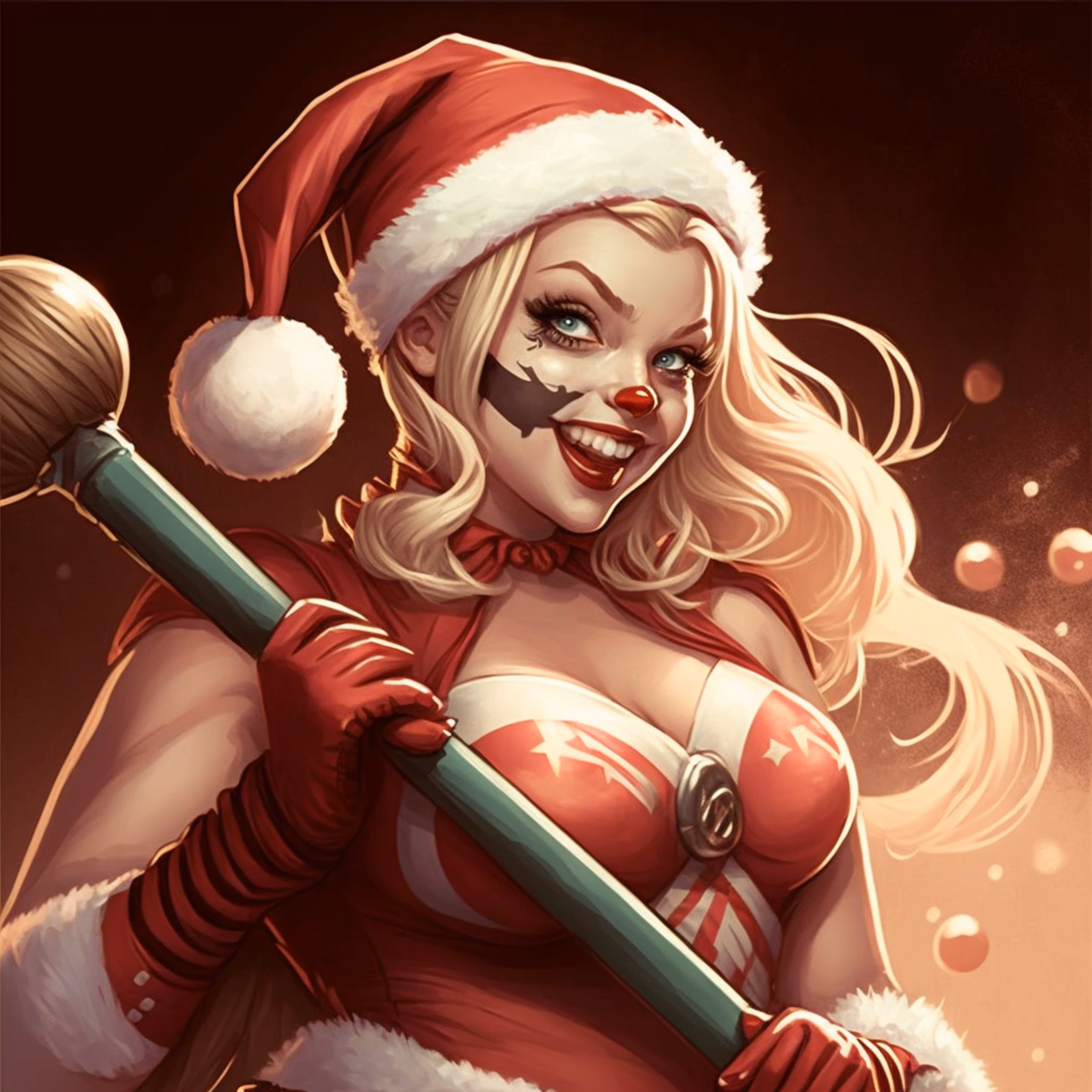 Sexy Santa No. 9  by Nympho.tez the Artist iNympho.com