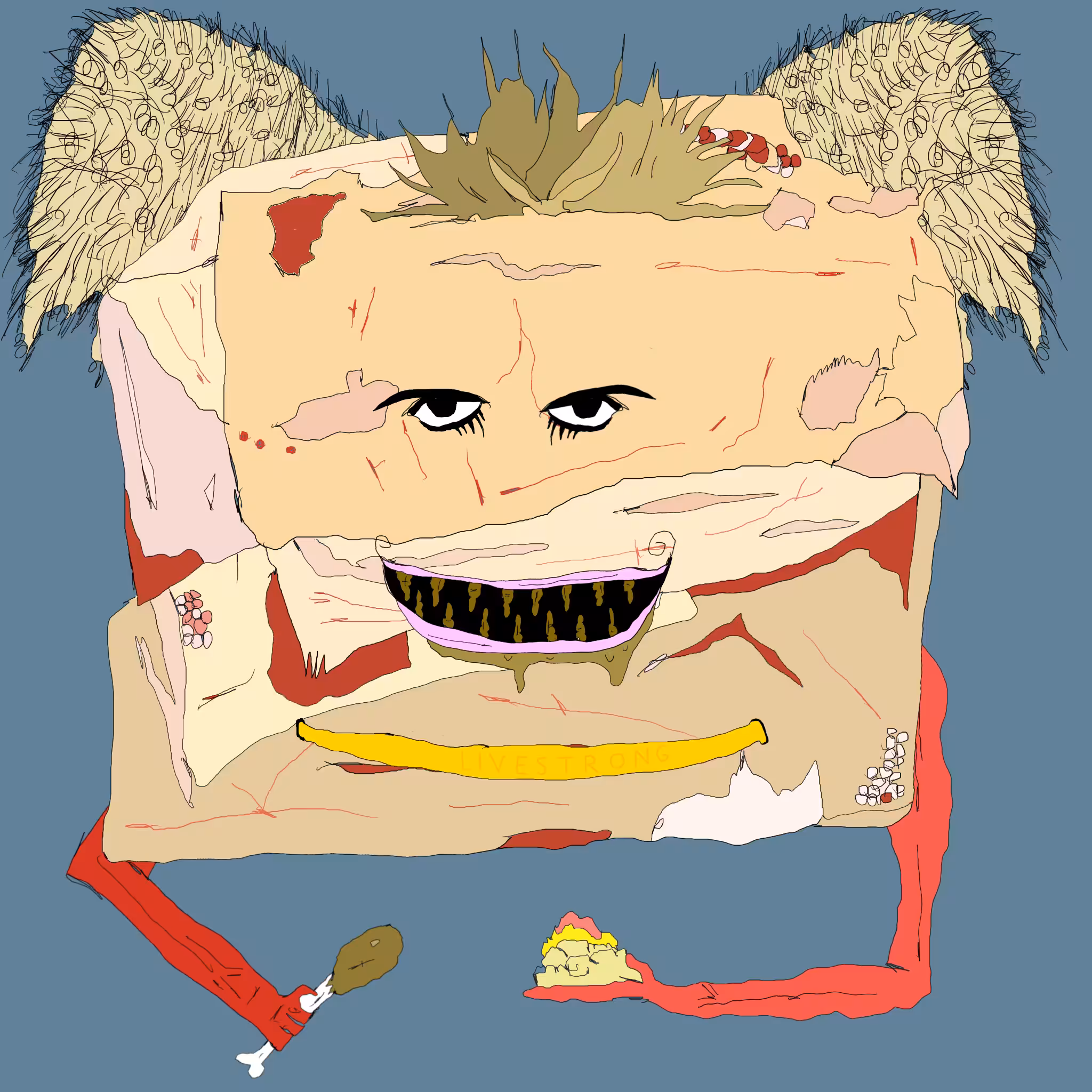 gristle buddeez worldwide: buddee #1082