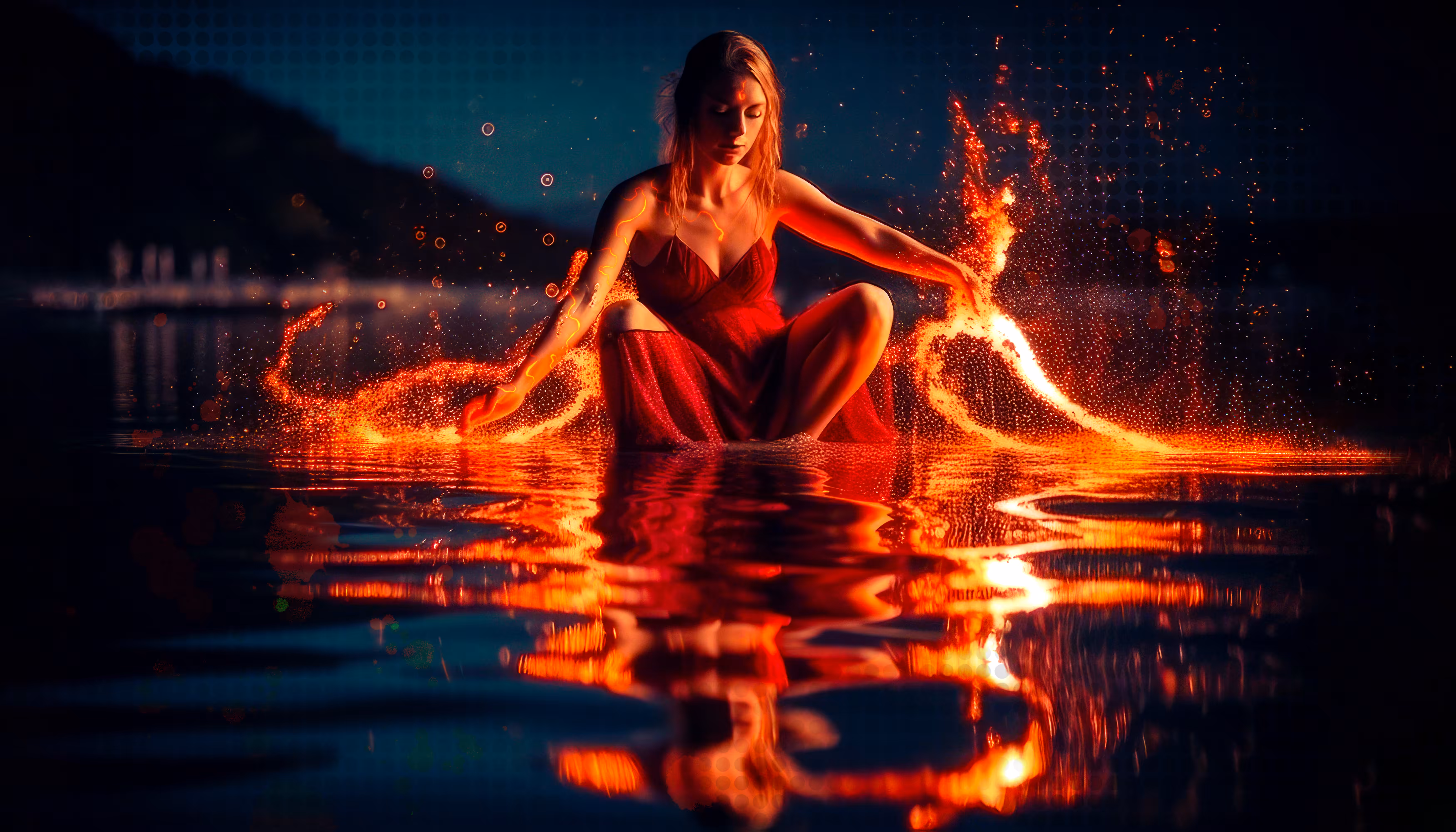Fluid Flames #9