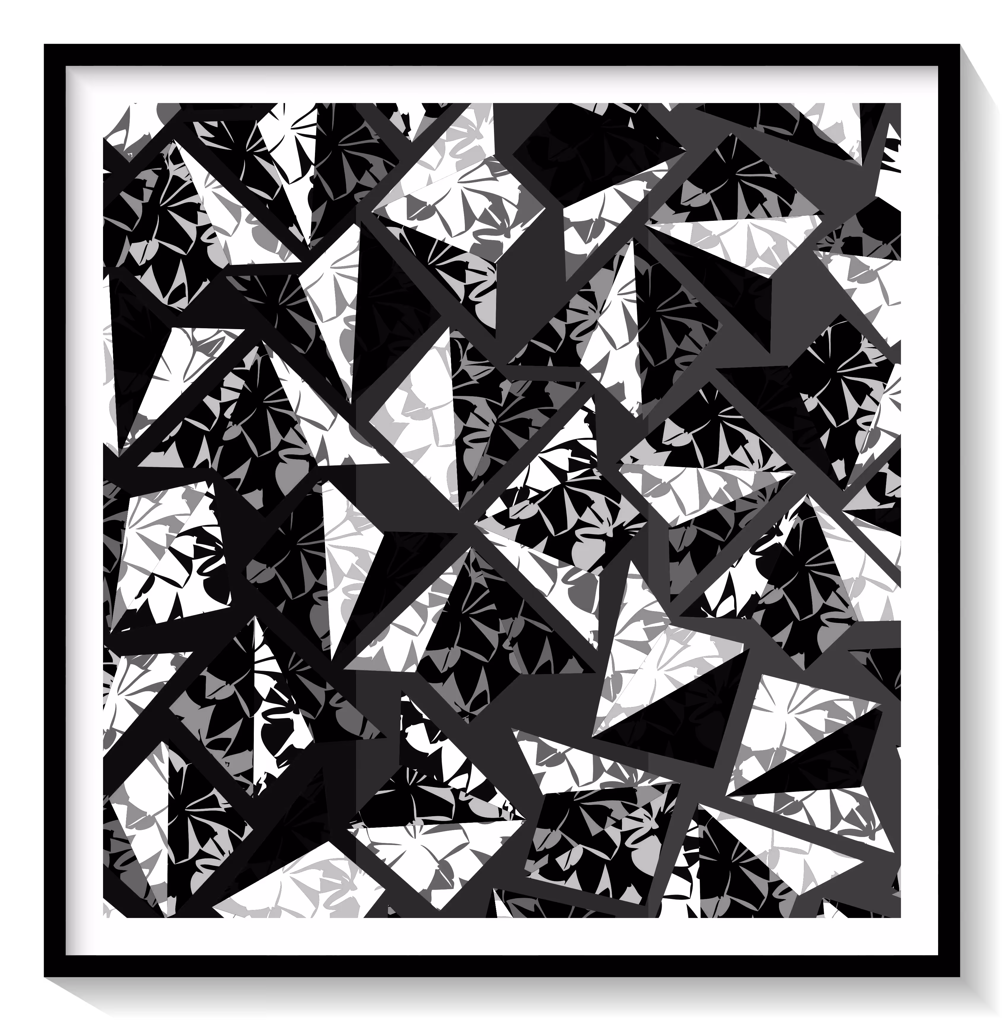 Origami Monochrome