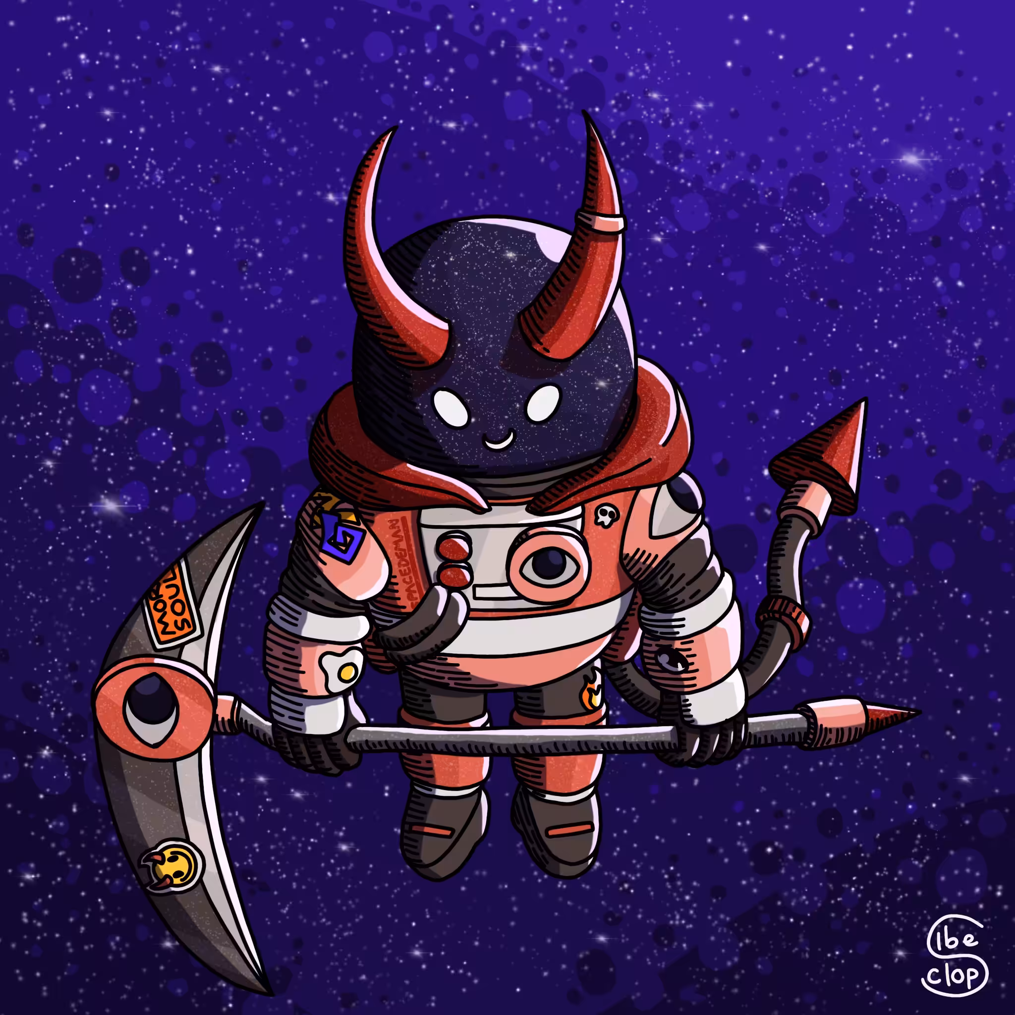 Spacedeman Hoodie