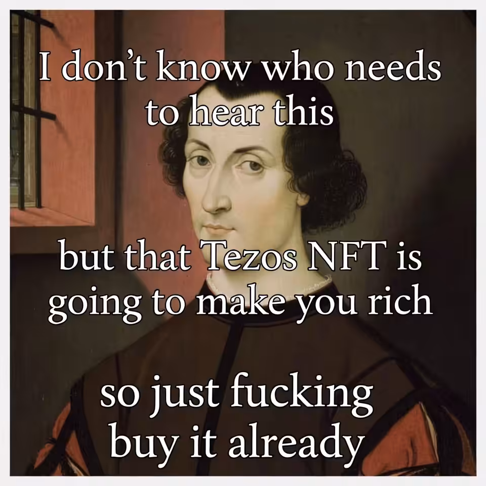 Groked Tez Meme #18