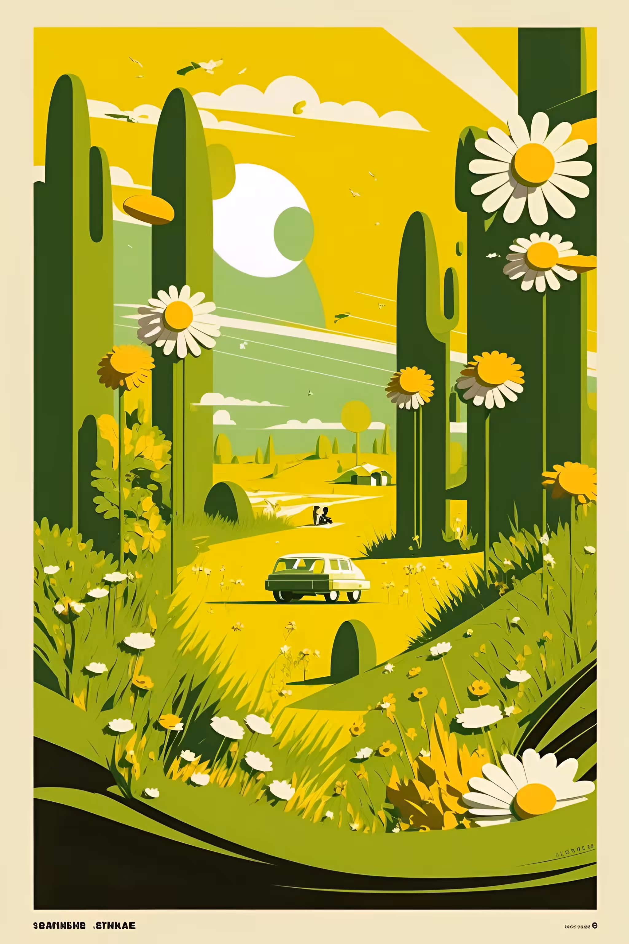 meet me at the giant daisies