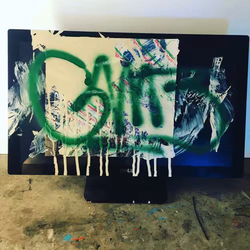Painted Monitor 4