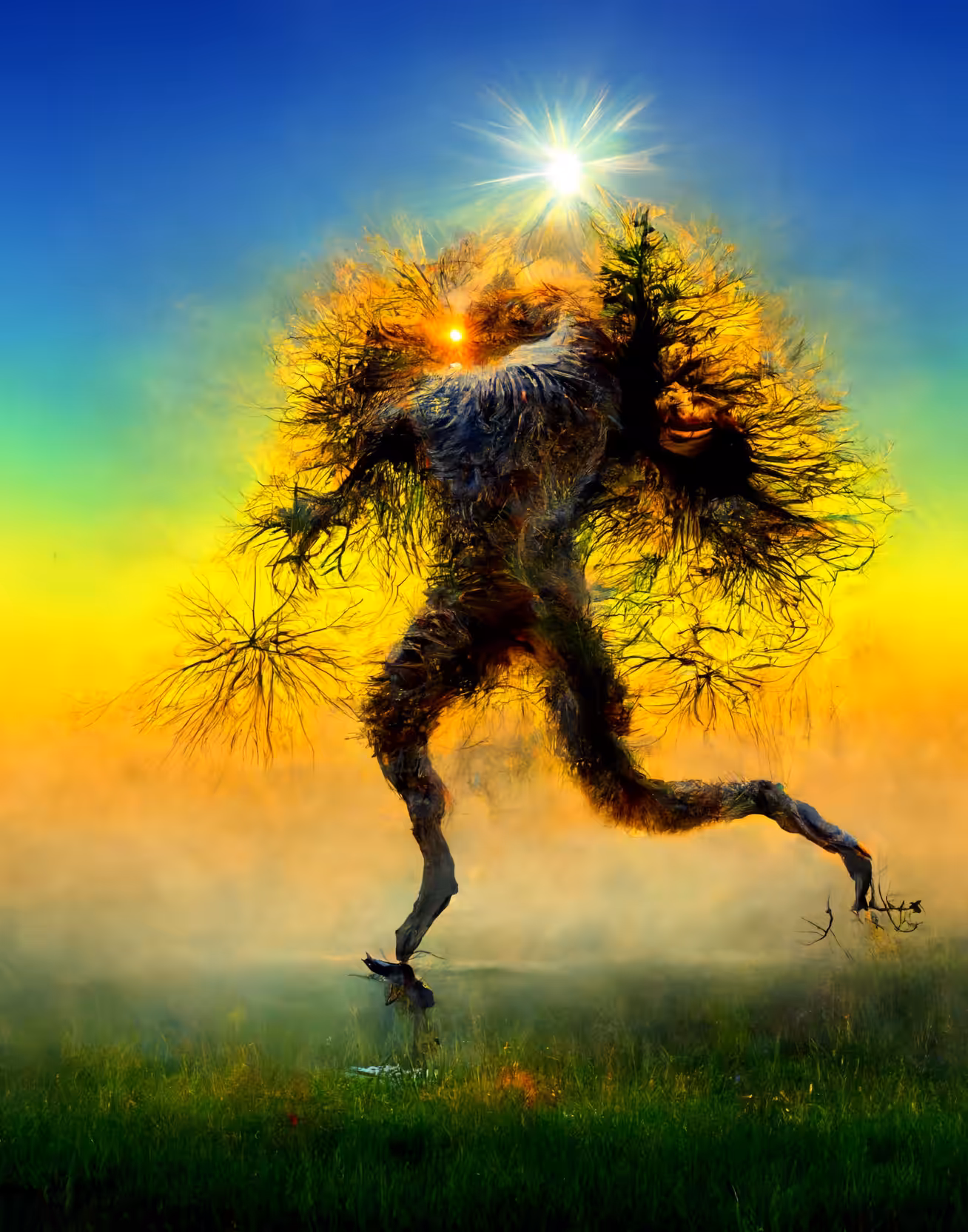 Walking forest