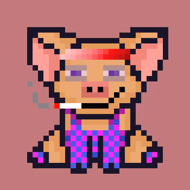 Punk Pig #00994