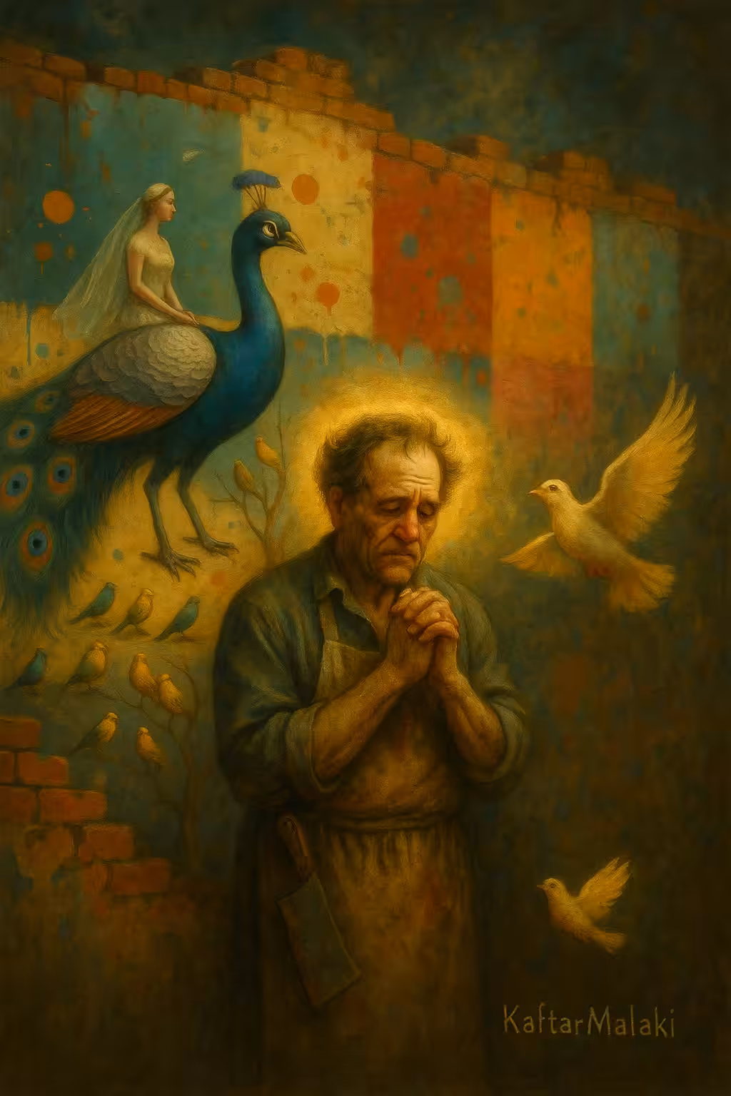 «پدر و طاووسِ رؤیا / The Father and the Peacock of Dreams»