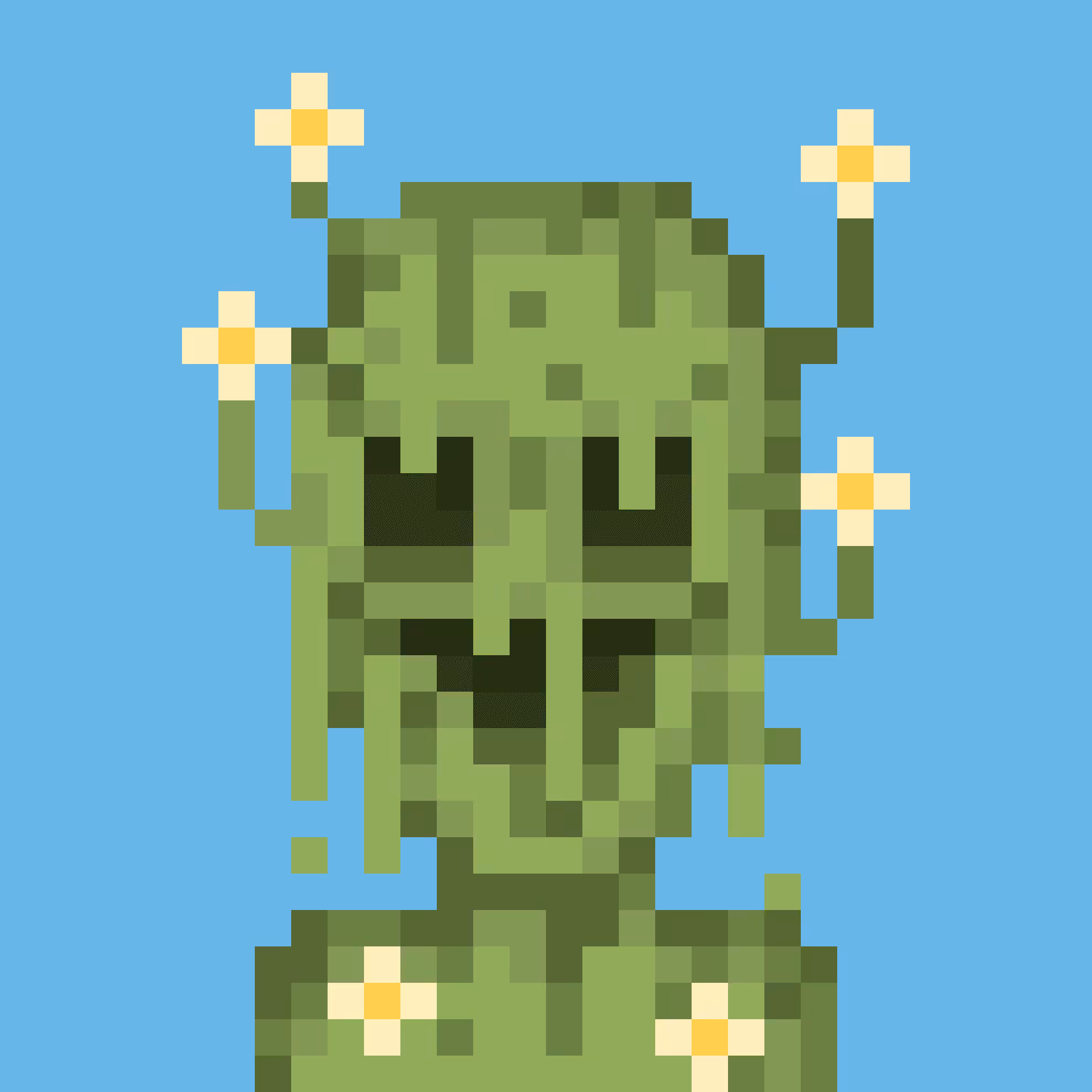 Pixel Head #S117