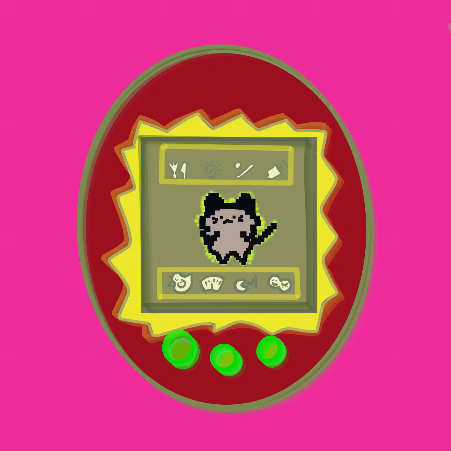 Cat Gotchi