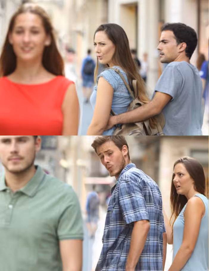 DISTRACTED PEOPLE