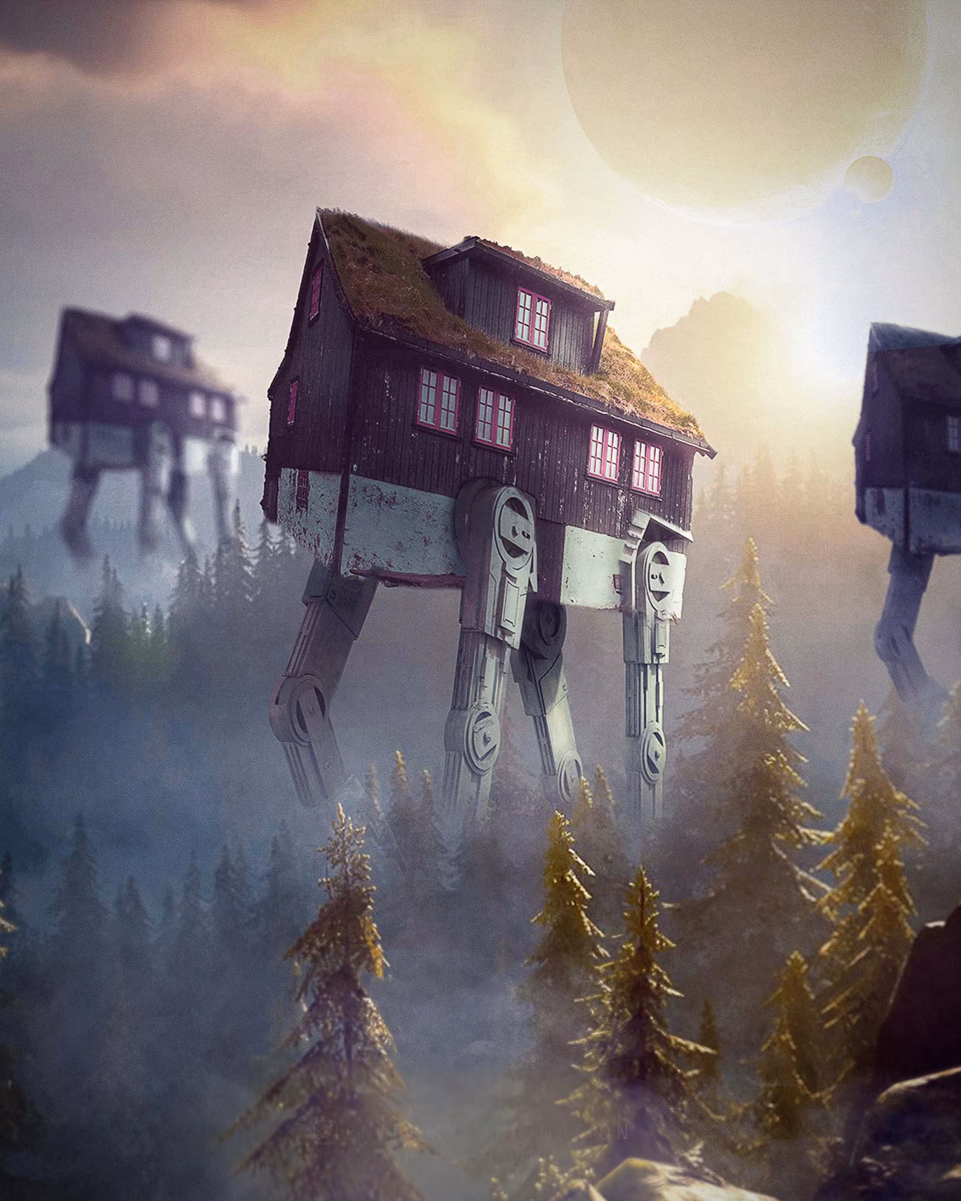 March of the Cabins