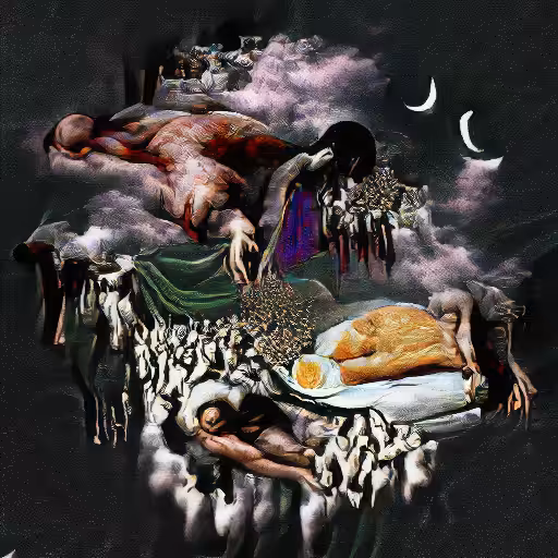 "Those who dream of feasting wake to lamentation." - 001