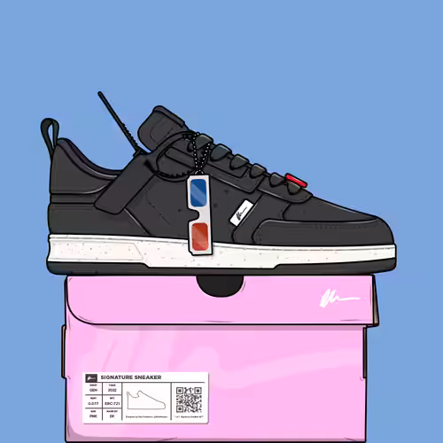 Signature Sneakers Generative: Signature Sneaker #424