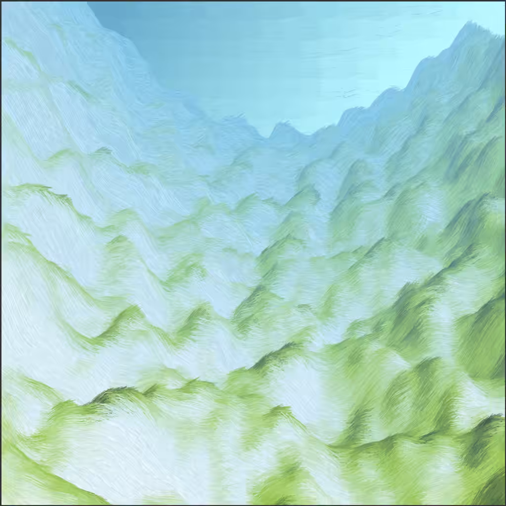 Lush Fields  #6