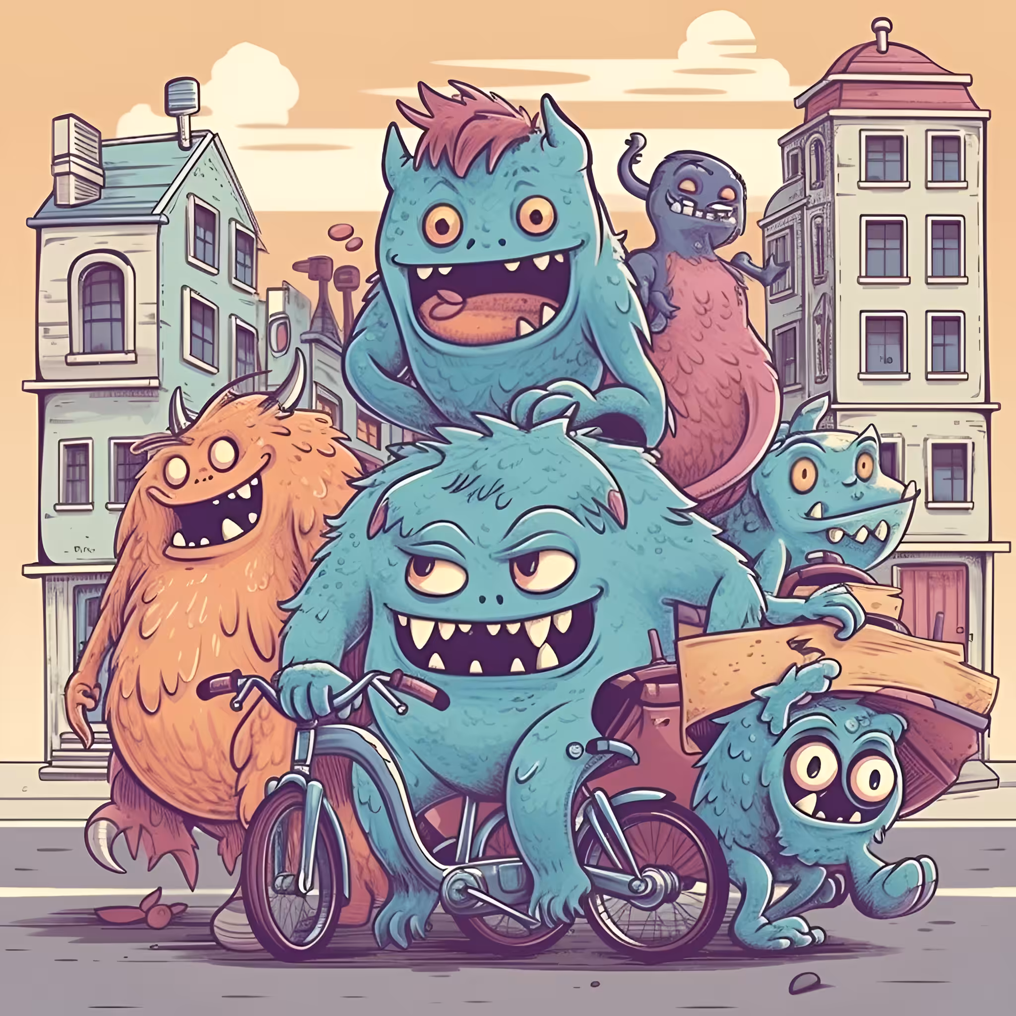 Funny Monsters #161