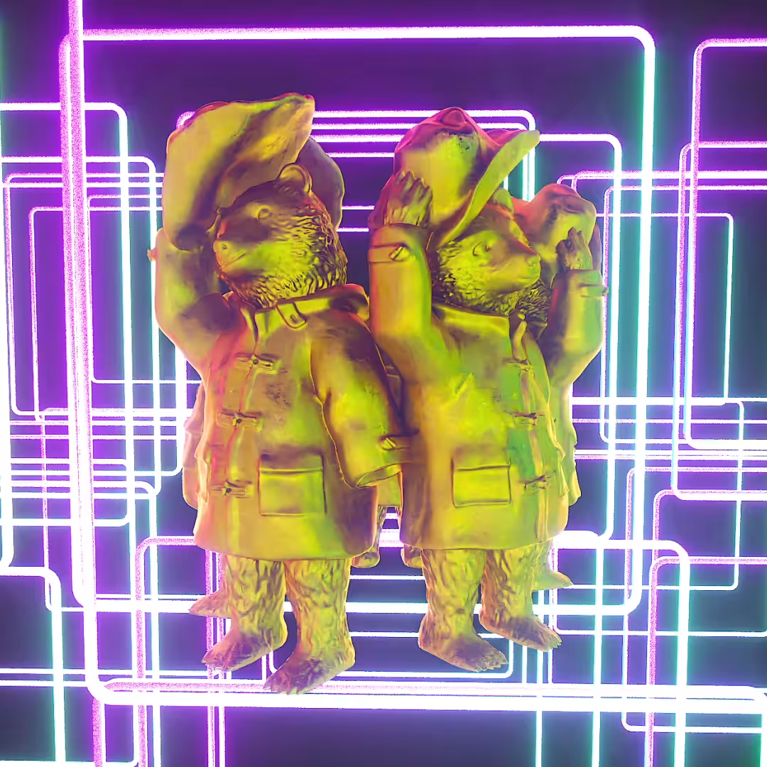 Comic Bear Dance