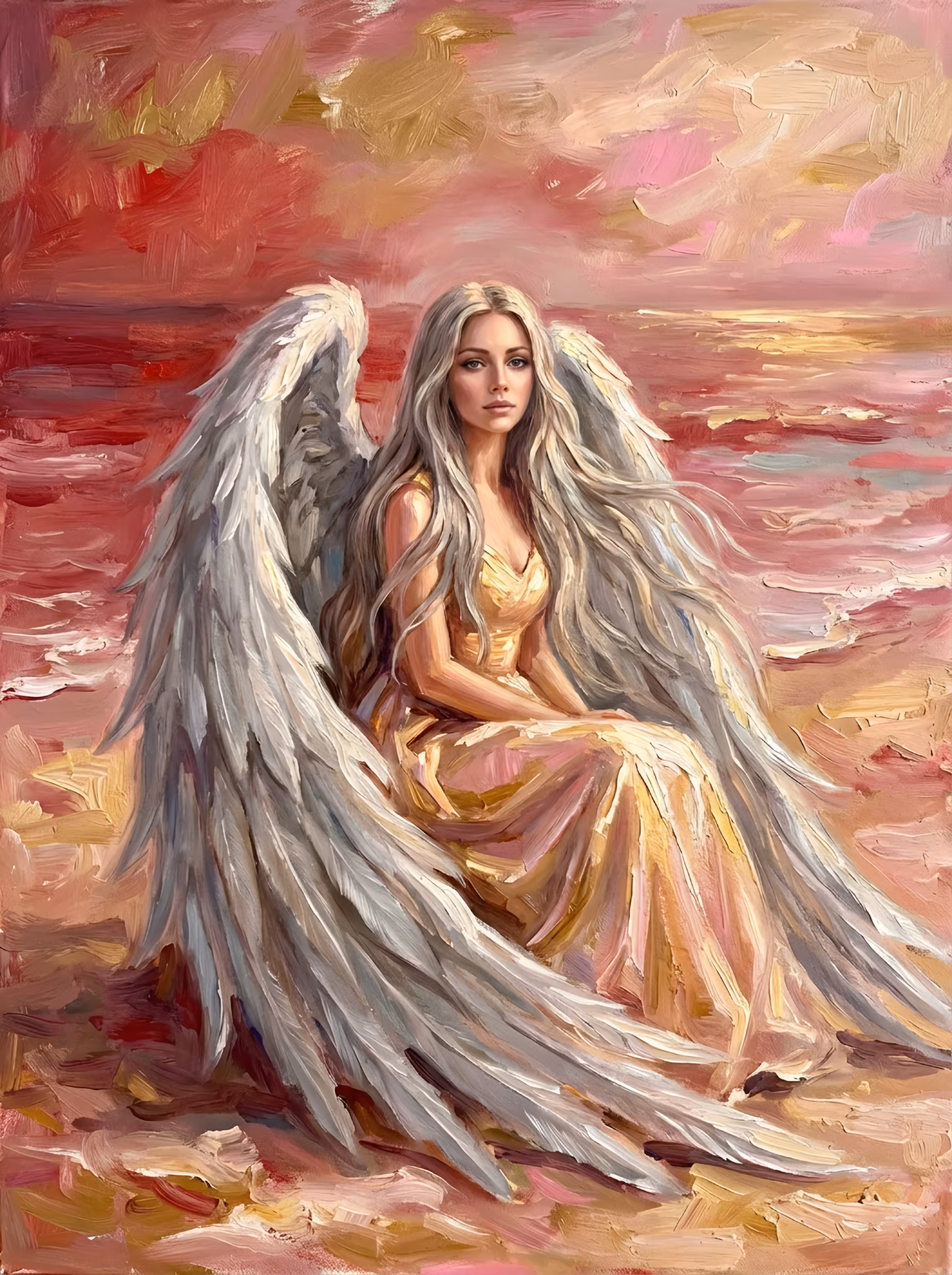 Celestial Serenity 🕊️