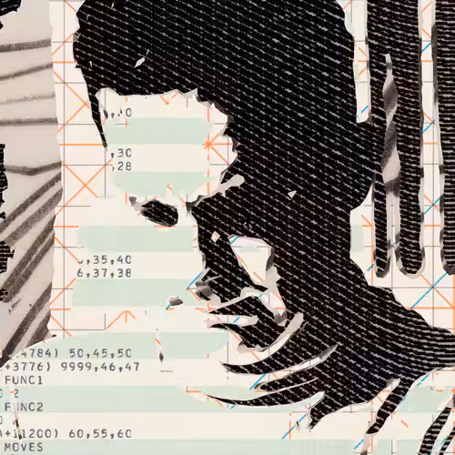 THE GENERATIVE PORTRAIT COLLECTION OF ROBERT MALLARY: Generative Portrait of Robert Mallary #611