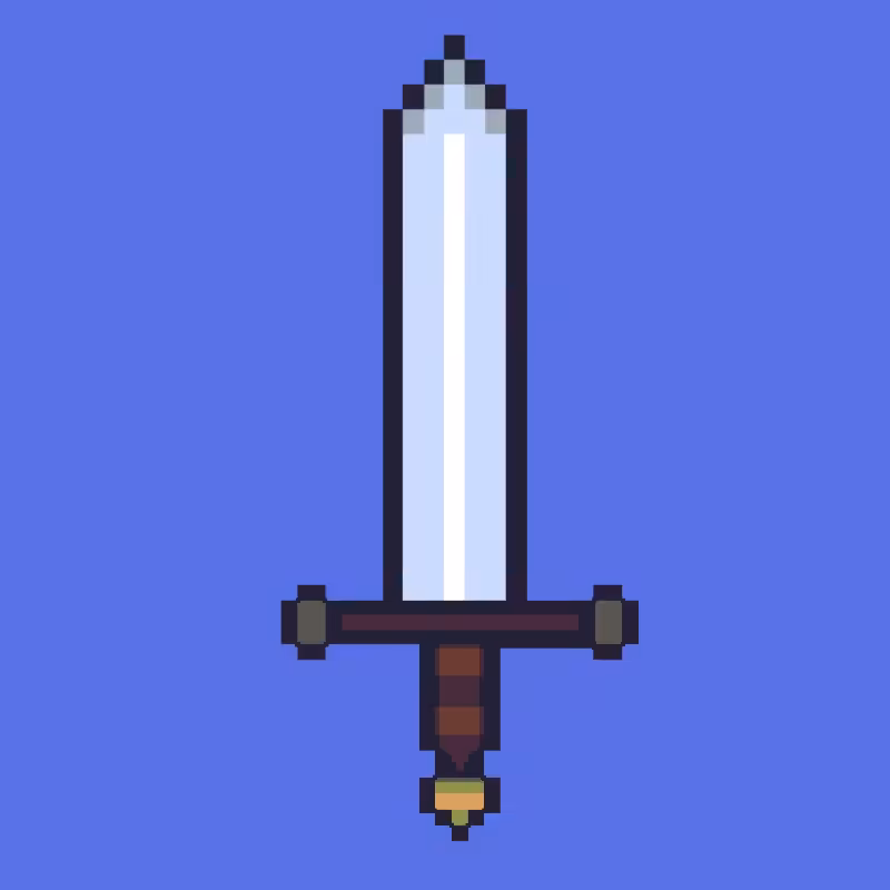 Generative Pixel Swords #7