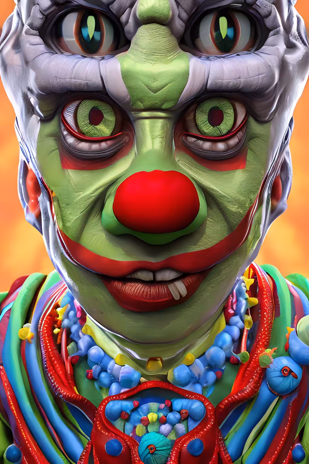 Distorted Faces: Distorted Face #14