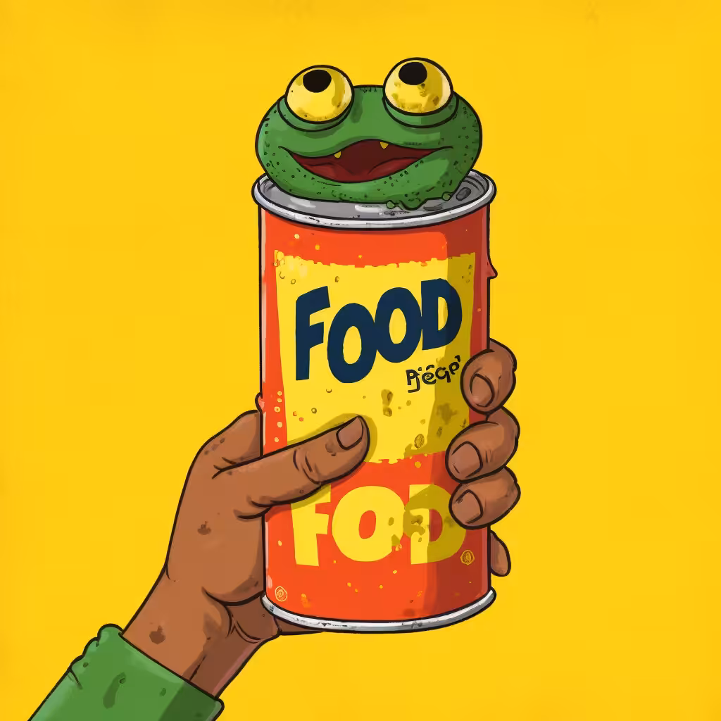 $FOOD ART FOR DEGENS