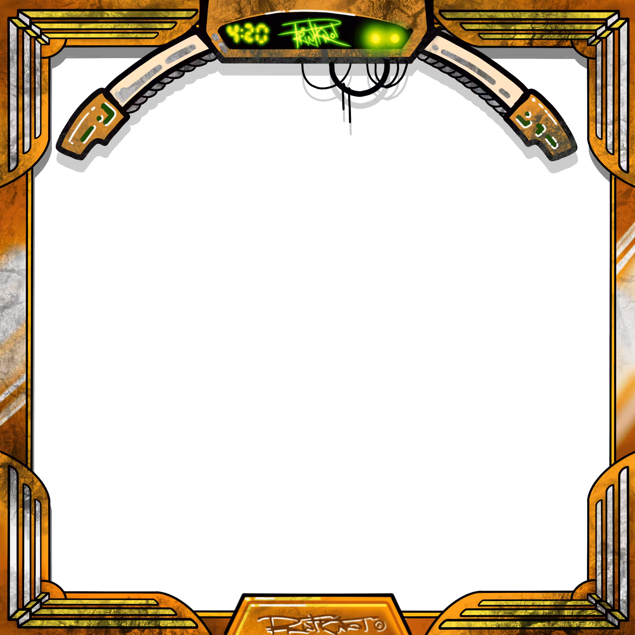 FINAL FRAME Dead Metal. 1/10 GOLD